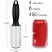 480 Sheet Extra Sticky Lint Roller - Pet Hair Remover for Clothes - 4 Handles + 8 Refills - Buy Online on GoSupps.com