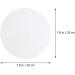 10pcs Clear Mesh Plastic Canvas DIY Kit | Round Plastic Canvas Sheets for Needlepoint | 20cm Embroidery Hoop Included - Buy Online on GoSupps.com