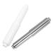 VILLCASE 3pcs Toilet Paper Holder Roller White Replacement Plastic Spring Loaded