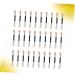 Beavorty 150 pcs Daily Shadow Sides Girl Stick Eyeshadow Practical Tools Lady Aluminum Brush - Buy Online on GoSupps.com