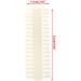 yIFeNG 36 Tips Acrylic Nail Art Practice Color Chart Display - DIY Nail Polish Palette for Professionals - Buy Online on GoSupps.com