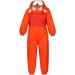 Regatta Kids Mudplay III Waterproof Insulated All-in-One Suit - 5-6 Years, Blaze Orange Tiger - Buy Online on GoSupps.com
