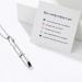 Anxiety Relief Necklace Anapana Breathing Necklace Calm Carry for Anxiety-Portable Stainless Steel Whistle Anxiety Necklace for Breathing Exercises Meditation Anxiety Gifts for Women (Silver) - Buy Online on GoSupps.com