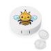 Honey Bee Contact Lens Travel Kit Portable Cute Contact Box with Mirror for Daily Outdoor style