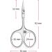 ZWILLING TWINOX Cuticle Scissors Satin-Finish Mit Pr zisionsspitze Single - Buy Online on GoSupps.com