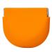Dental Fixed Bag Silicone Breathable Box Invisible Orthodontic Braces Retainers Orthodontics Anti Wear Braces Cleaning Storage and Protection Bag Carry with You (Orange)