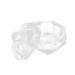 Nail Art Clear Dappen Shell with Lid - Crystal Glass Nail Bowl for Acrylic Liquid & Powder | Manicure Pedicure Kits - Buy Online on GoSupps.com