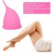 Buy Reusable Silicone Menstrual Cup - Spout-Proof Women's Hygiene Cup (1 Piece) - Eco-Friendly & Comfortable - Buy Online on GoSupps.com