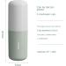 KAYNO Portable Toothbrush Holder Box | Travel & Bathroom Organizer | Simple Plastic Toothbrush Case for Women - White - Buy Online on GoSupps.com