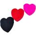  SBTRKT 6 Pieces Reusable Velvet Powder Sponge Heart-Shaped Face Makeup Sponge Cosmetic Soft Cotton Washable for Face (Colour: Pink) - Buy Online on GoSupps.com