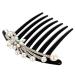 PATKAW Imitation Pearl Hair Comb - Hair Side Combs Crystal Headdress Floral Rhinestone Bride Hair Accessories - Small French Side Hair Comb Clips for Women Decorative