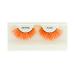 EMILYSTORES Orange Eyelashes Colored Halloween Lashes For Mad Hatter Costume Dramatic Long Eye Lashes Masquerade Party Cosplay Makeup Lashes 1 Pair (Orange) Oragne