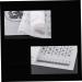 Healeved Manicure Mat Tools Nail Sticker Guide Nail Art Stamping Mat Nail Accessories Nail Art Transfer Tool Nail Stamp Plate Nail Art Mat Nail Art Tool Earth Tones Nail Supplies 40.5*30.5cm As Shown - Buy Online on GoSupps.com