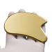 Pure Brass Copper Guasha Board Scraper Neck Body Meridian Scrapping Muscle Relaxing Acupuncture Stimulation Physical Therapy 1Pcs (Color : 3)