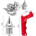 Helweet Track Spikes Replacement Nails - 30 Pack 7mm Dorn Spikes for Athletics | Durable & Reliable Performance - Buy Online on GoSupps.com