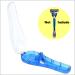 Portable Travel Razor Case & Holder - 2 Pack Manual Razor Protector - Buy Online on GoSupps.com