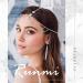 Runmi Rhinestone Head Chain - Layered Bridal Headpiece & Gold Crystal Hairpiece for Brides & Bridesmaids | Festival Hair Accessories - Buy Online on GoSupps.com
