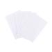 NOLITOY 6 Sheets Elf Clear Earrings Cosmetics Convenient Waterproof Transparent Ear Back Tapes Water Proof White Tomorrow White 4X1.5X0.1CM