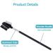 Makeup Eyebrow Brush Double-Sided Eyelash Comb Brush Stainless Steel Eyebrow Eyelash Shaper Comb for Separating Lashes Eliminating Mascara Clumps and Grooming and Shaping Brows - Buy Online on GoSupps.com