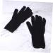 4 Pairs Hair Curling Cotton Gloves - Gloves Hair Straightener 25X11cmx2pcs Blackx2pcs - Buy Online on GoSupps.com