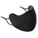 Face Masque for Sun Protection Breathable UV Protection Ice Silk Face Masque - Reusable Sun Shield Face for Women Sunscreen Masque for Fishing Hiking Cycling black
