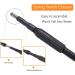 Hygger Carbon Fiber 6-in-1 Aquarium Cleaning Tool Kit - Algae Scraper, Scrubber, Sponge, Telescopic Handle Fish Tank Brush Cleaner Set for Saltwater & Freshwater - Buy Online on GoSupps.com