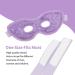 NEWGO Gel Eye Mask Reusable Cooling Eye Mask with Eye Holes - Hot Cold Eye Compress for Puffy Eyes, Migraine, Stress Relief - Purple - Buy Online on GoSupps.com