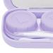 NATUDECO Contact Lens Container - Stylish Purple Storage Box for Hard & Soft Lenses | Perfect for Home Office & Travel - Buy Online on GoSupps.com