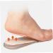 minkissy 1 Set Half Size Heel Pad Supple Heel Insoles Sports Heel Pads Invisible Height Pads Half Lift Cushions Shoes Height Increase Pads Shoes Height Increase Cushions Sports Heel Insoles - Buy Online on GoSupps.com