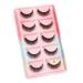 UAMOU Mink Eyelashes 10/50/100 Boxes Wispy 3D Mink Lashes Makeup Natural Long Volume False Eyelashes Bulk Faux Cils Custom Cheerfully (Color : 5 Pairs X22CS Size : 50 Boxes)