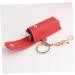  Beatifufu 1 Pc Keychain for Lipstick Case Portable Leather Lipstick Pouch Lipstick Holder Moisturizing Travel Lipstick Storage Keychain Cover - Buy Online on GoSupps.com