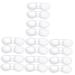 FRCOLOR 8 Pairs High Heels Stickers High Heel Insert Heel Pads Wear-Resistant Heel Pads Outdoor Accessories Comfortable Heel Stickers Pu Forefoot Pad Miss Women's Shoes