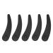 Lawn Mower Blades 25PCS Flexible Durable Fast Cutting Lawnmower Trimmer Blades for Courtyard (Black)
