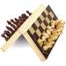 Set International Foldable Wooden Set with Magnetic Checkerboard for Kids/Children Adults (Color : Wood Size : 29x29x3cm) (Wood 29x29x3cm) - Buy Online on GoSupps.com