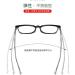 Pin Temple Square TR90 Blue Light Blocking Glasses | Anti-UV Reading Glasses for Men & Women | 52mm Frame Size - Buy Online on GoSupps.com