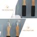 Double-Sided Wooden Handle Foot File - Exfoliating Pedicure Tool for Smooth Feet | International Shipping - Buy Online on GoSupps.com