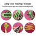 LNKA Jelly Roll Sasher Tool 10pcs Quilting Fabric Tape Maker Set with 40 Quilting Pins - Purple Color - Buy Online on GoSupps.com