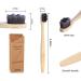 Ecoetboo Bamboo Toothbrushes - Extra Soft Micro-Nano with 20 000 Bristles for Sensitive Gums - Black & White 10-Pack for Adults & Kids - Buy Online on GoSupps.com