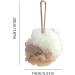 Gralara Body Puff Bath Sponge - Portable Khaki Shower Ball for Ultimate Bath Experience | Buy Internationally - Buy Online on GoSupps.com