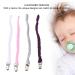 Nipple Clip Chain | Universal Braided Pacifier Holder Leash | Child Safety Anti-Lost Pacifier Clip #1 | International Shipping Available - Buy Online on GoSupps.com