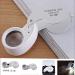 Magnifier Mini 40X Jewelers Power Magnifier Loupe Magnifier Eyes Jewelry Shop Silver LED Lights Folding Magnifier Jeweler Magnifier - Buy Online on GoSupps.com