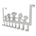CHILDWEET Door Hanger 1pc Door Back Hook Over Door Towel Bar Over The Door Towel Racks for Bathroom Door Hanging Row Hook