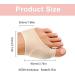 CRLLDPM Hallux Valgus Correction - Bunion Corrector & Toe Splitter - 1 Pair with Silicone Wager for Effective Relief - Buy Online on GoSupps.com