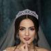 Aoligrace Western CZ Wedding Bridal Crown | Princess Tiara Headwear in Silver - Buy Online on GoSupps.com
