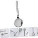 FRCOLOR Eye Cream Stick Beauty Scooper Skincare Tools Beauty Product Scoop Small Makeup Spoon Spoon Tools for Skincare Spoon for Skincare 7c Zinc Alloy Small Spoon Cosmetic 7.00X2.10X1.00CM Silver - Buy Online on GoSupps.com