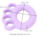 4 Finger Holes Grip Exerciser Hand Grip Strengthener Hand Recovery Exerciser for Relieve Hand Cramps Hand Rehabilitation Equipment for Athletes Patients 50LB - Buy Online on GoSupps.com