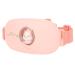 Heated Uterine Belt 4 Levels Heating Compress Heated Waist Belt Reduce Pain During Menstruation (Pink)