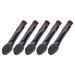 FOMIYES 50pcs Makeup Disposable Applicators Black Suit Eye Shadow Brush Eyebrow Brush Tool Miss Double Head 50pcs Black