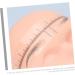  SOLUSTRE SOLUSTRE 10 Pieces Eyebrow Positioning Measuring Stencil Ruler Eyebrow Stamp Stencil Ruler Stirrups DIY Eyebrow Trimmer Disposable PVC - Buy Online on GoSupps.com