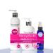 Glam Rocker Rapid Renewal System - Safe for Hair Extensions Weaves and Wigs - Salon Formula Shampoo Conditioner & Leave-In Conditioner - Gentle Sulfate-free Lather